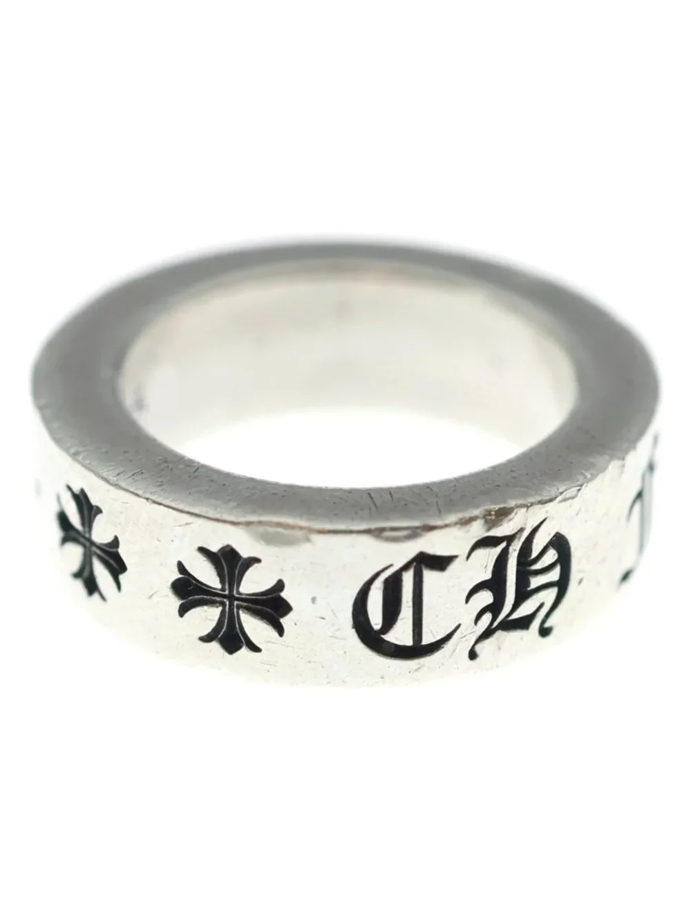 Chrome Hearts Spacer Forever Ring Silver
